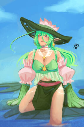 Art of @bellesuiren on twitch