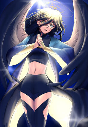 Art of my oc, Azriel